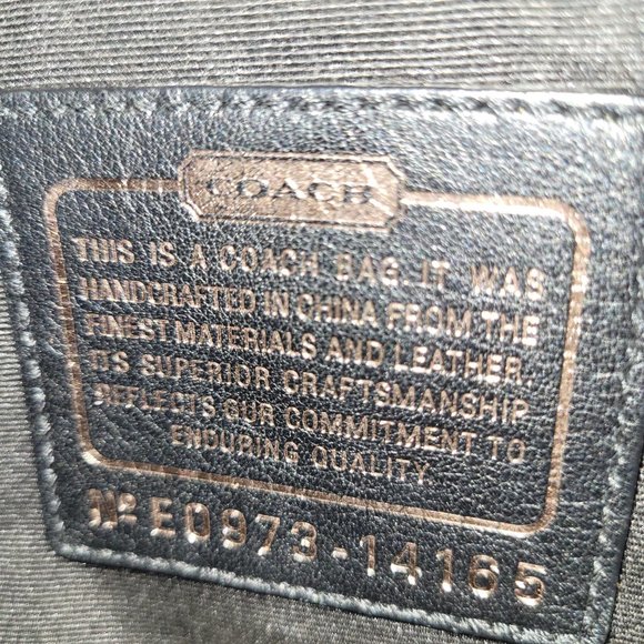 Coach Limited Edition Signature Logo Patchwork OP Art - Red Cream Purple Black - Picture 11 of 16